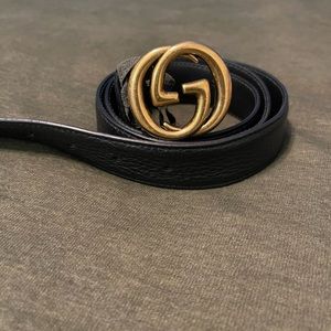 Size 34 36 used good condition mens gucci belt unfortunately don’t have bag